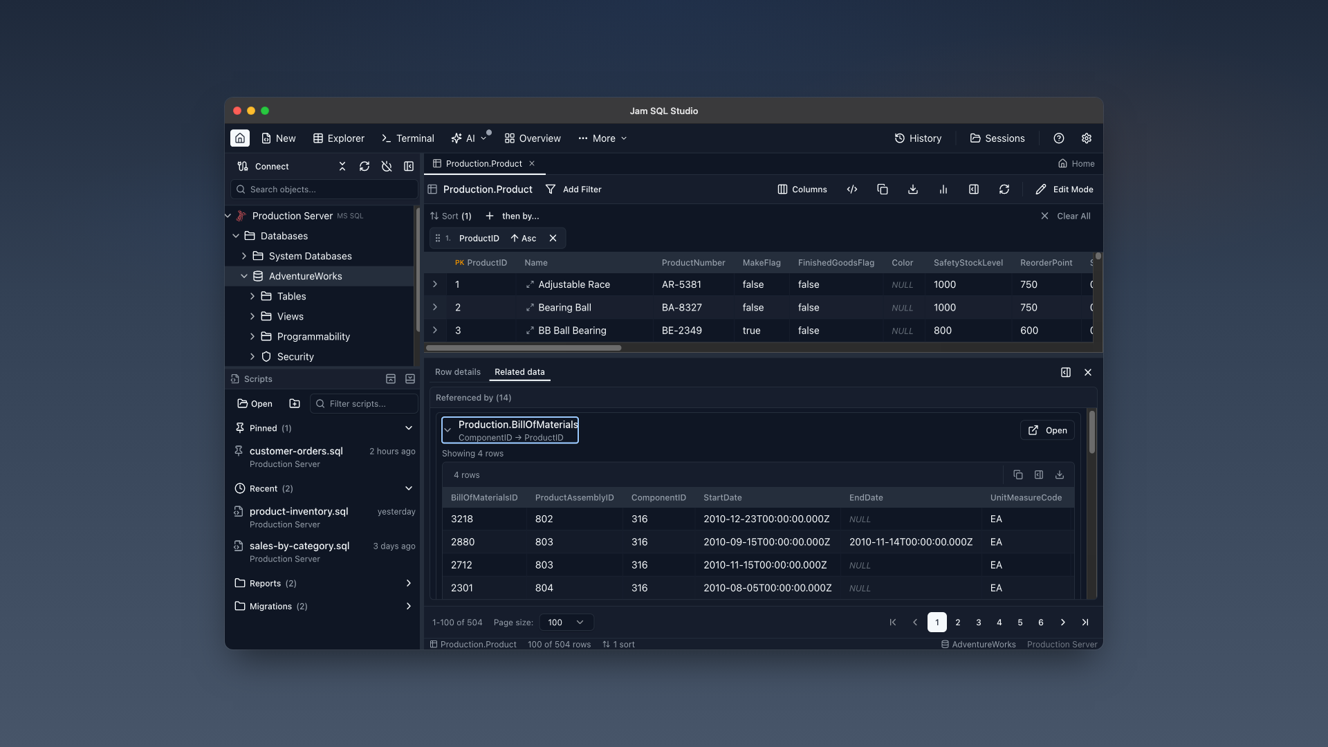 Jam SQL Studio gallery image
