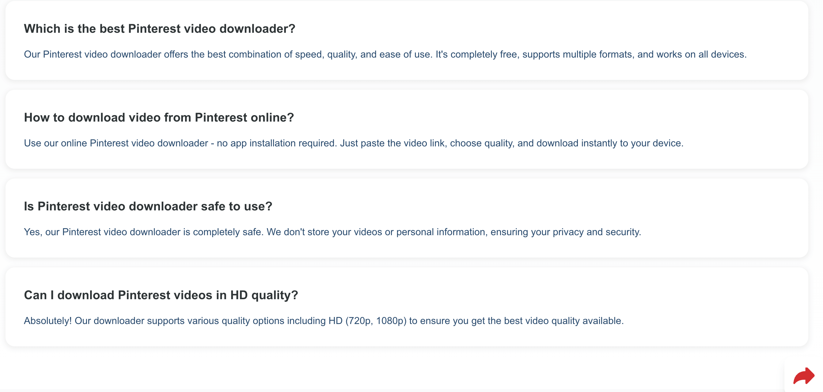 Pinterest Video Downloader gallery image