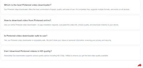Pinterest Video Downloader gallery image