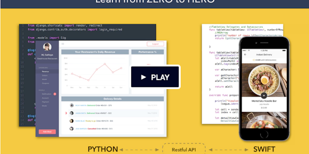 Learn Python & Swift 3 from ZERO to HERO Product Information and Latest ...