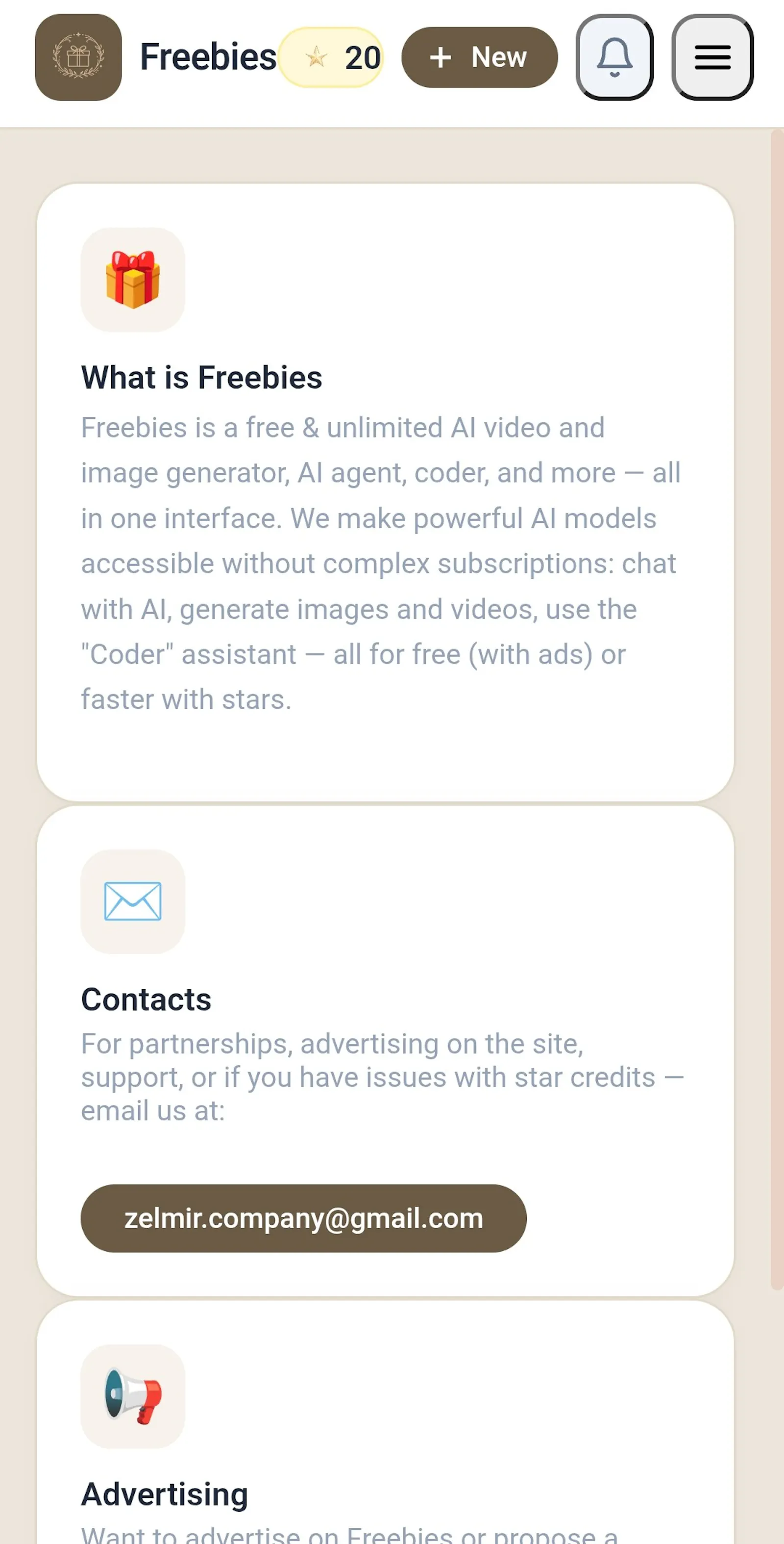 Freebies AI screenshot 3