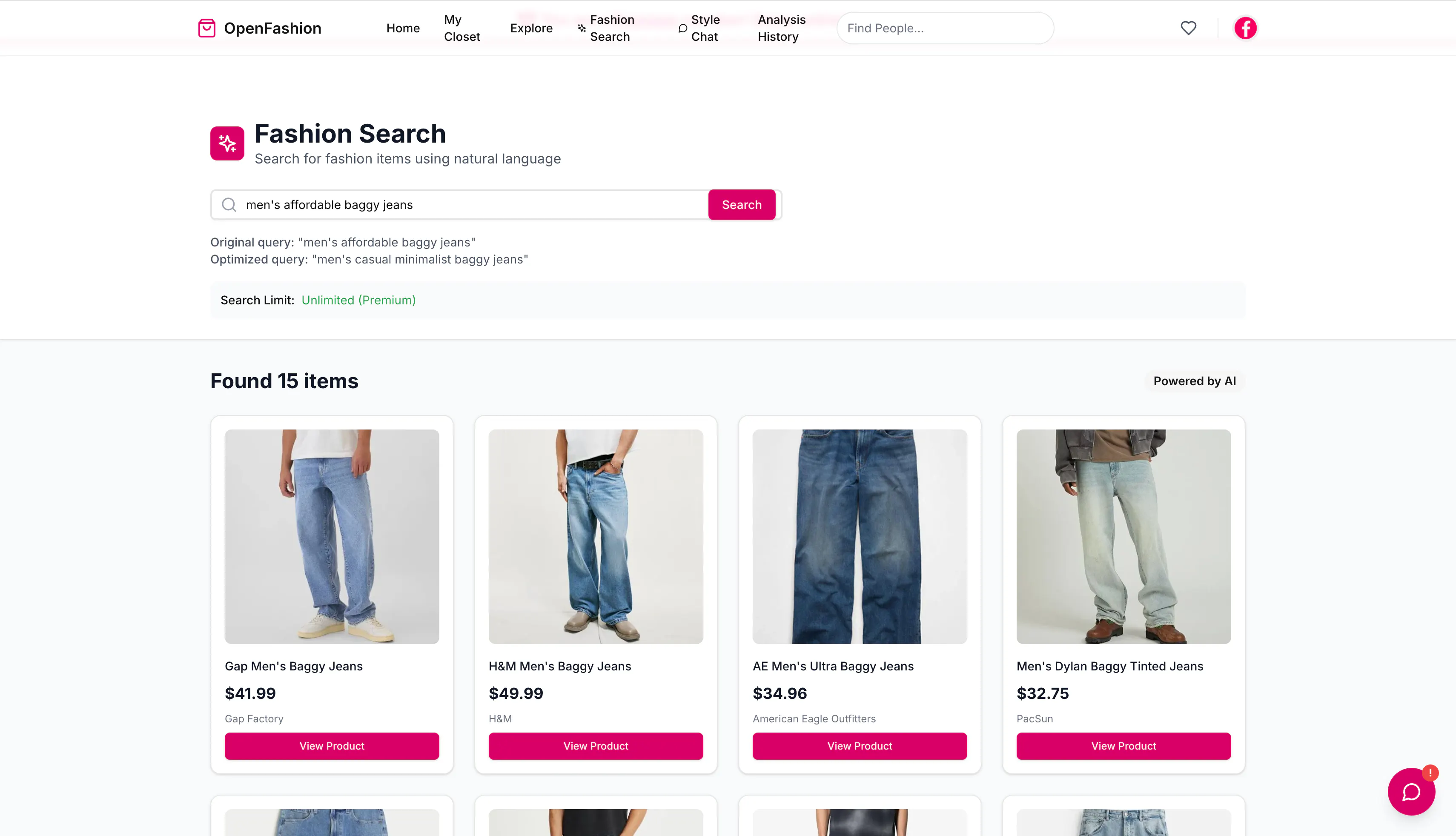 OpenFashion gallery image