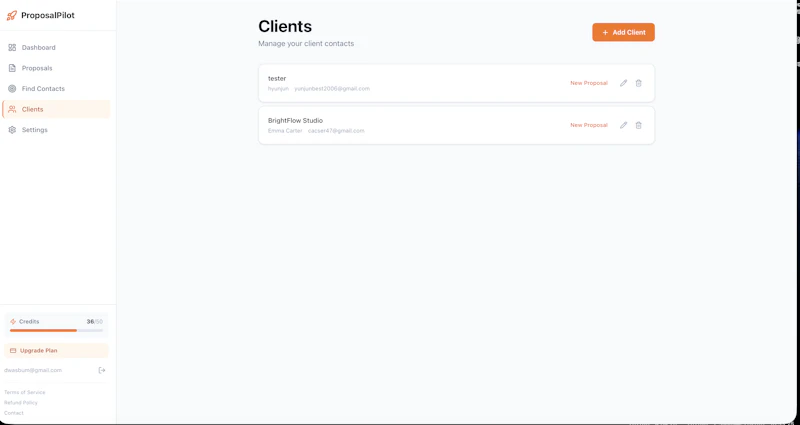 ProposalPilot screenshot 5