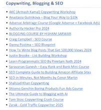 18 Copywriting, Blogging & SEO Courses gallery image