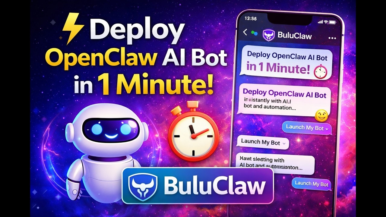 BuluClaw - Deploy OpenClaw under 1Minute gallery image