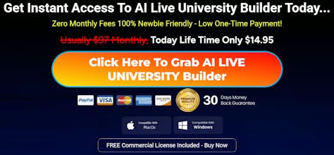 AI Live University Builder gallery image