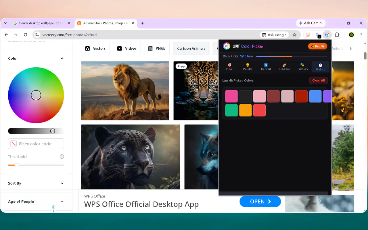 ONT Color Picker screenshot