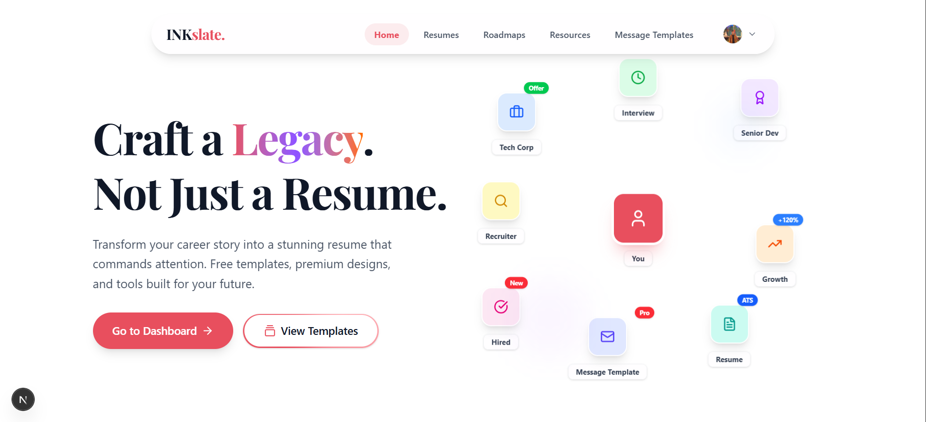 INKslate - Main product screenshot demonstrating key features and user interface