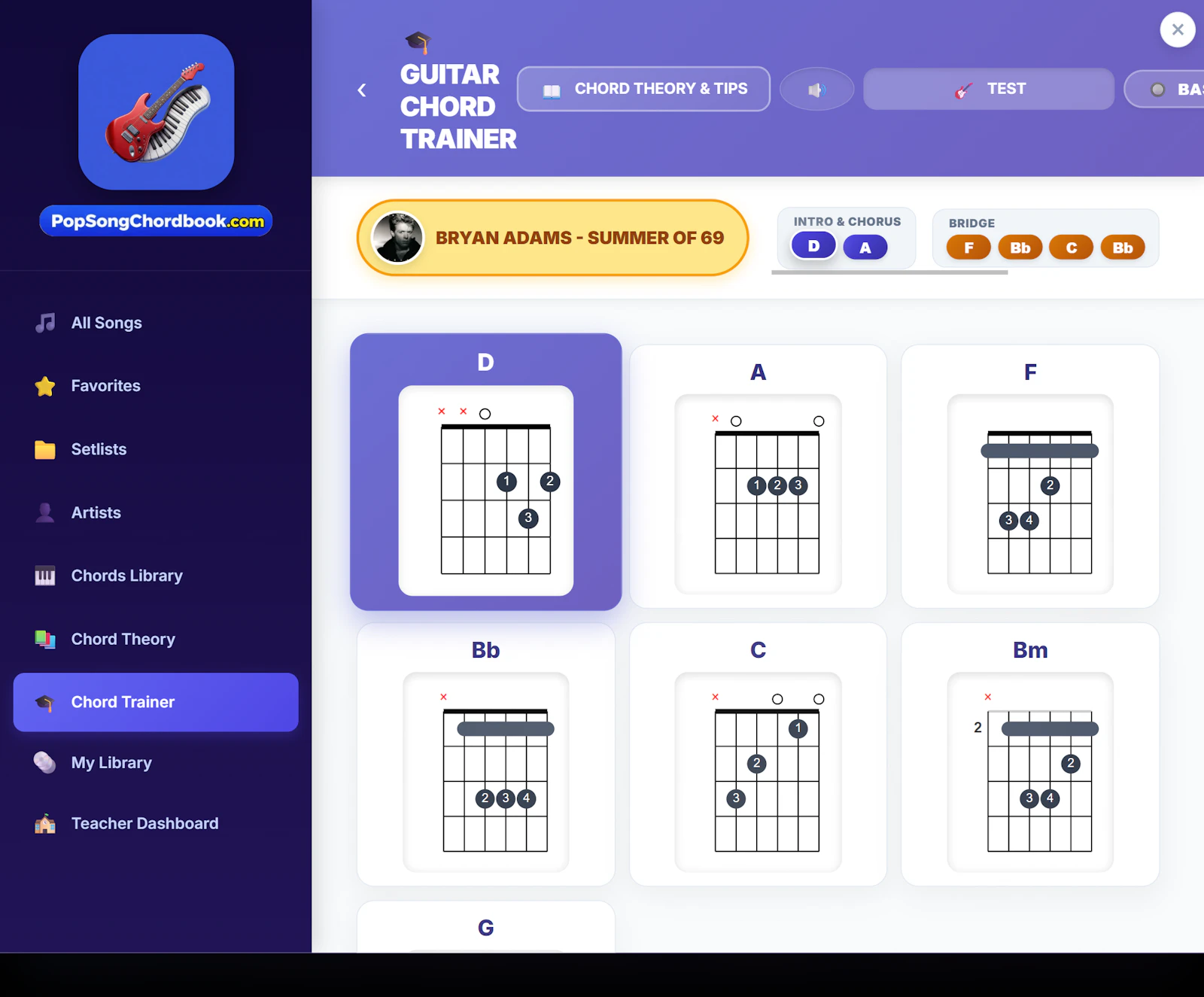 PopSongChordBook screenshot 8