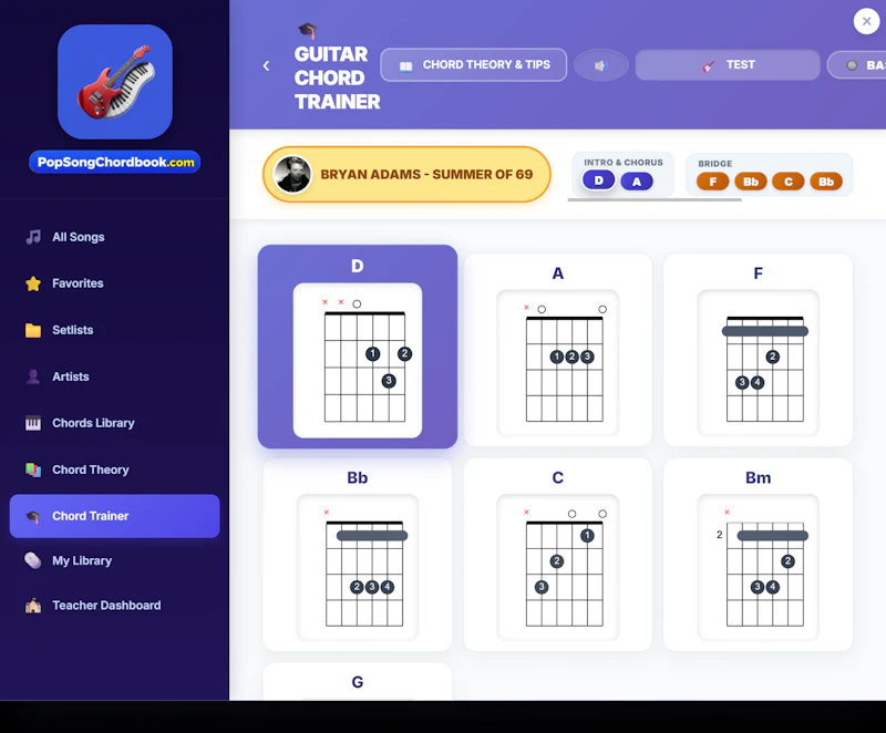 PopSongChordBook screenshot 8