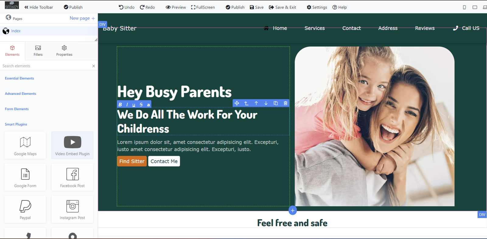 SiteWizy - Лучшая комплексная платформа электронной коммерции Builder DIY медиа 4