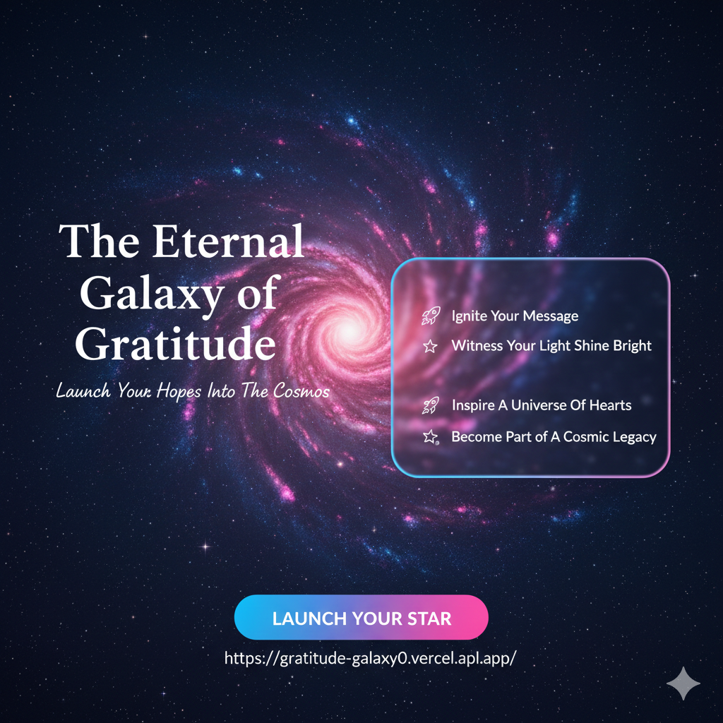 The Eternal Galaxy of Gratitude