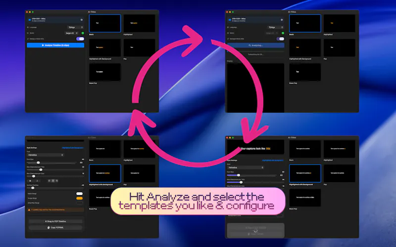 FCP AI-Toolkit screenshot 1