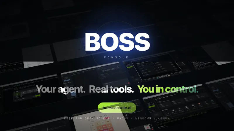 BOSS Console screenshot 1 (video preview)
