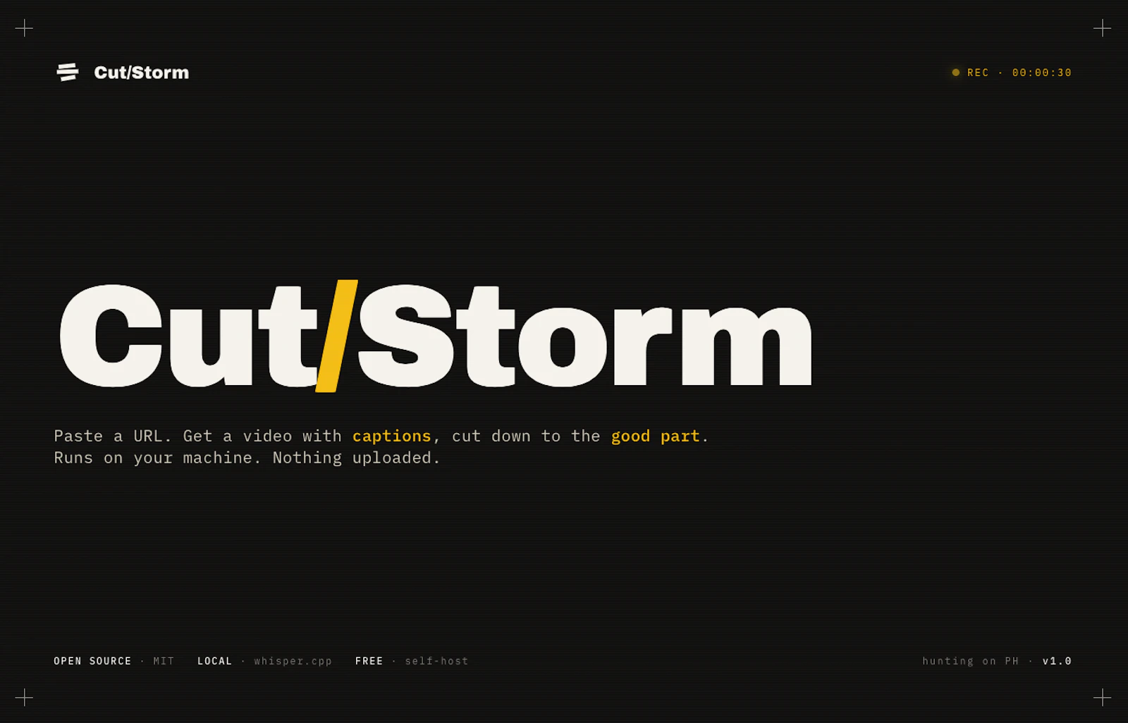 Cut/Storm screenshot 2