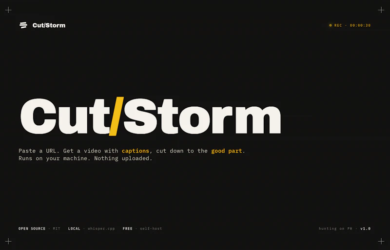 Cut/Storm screenshot 2