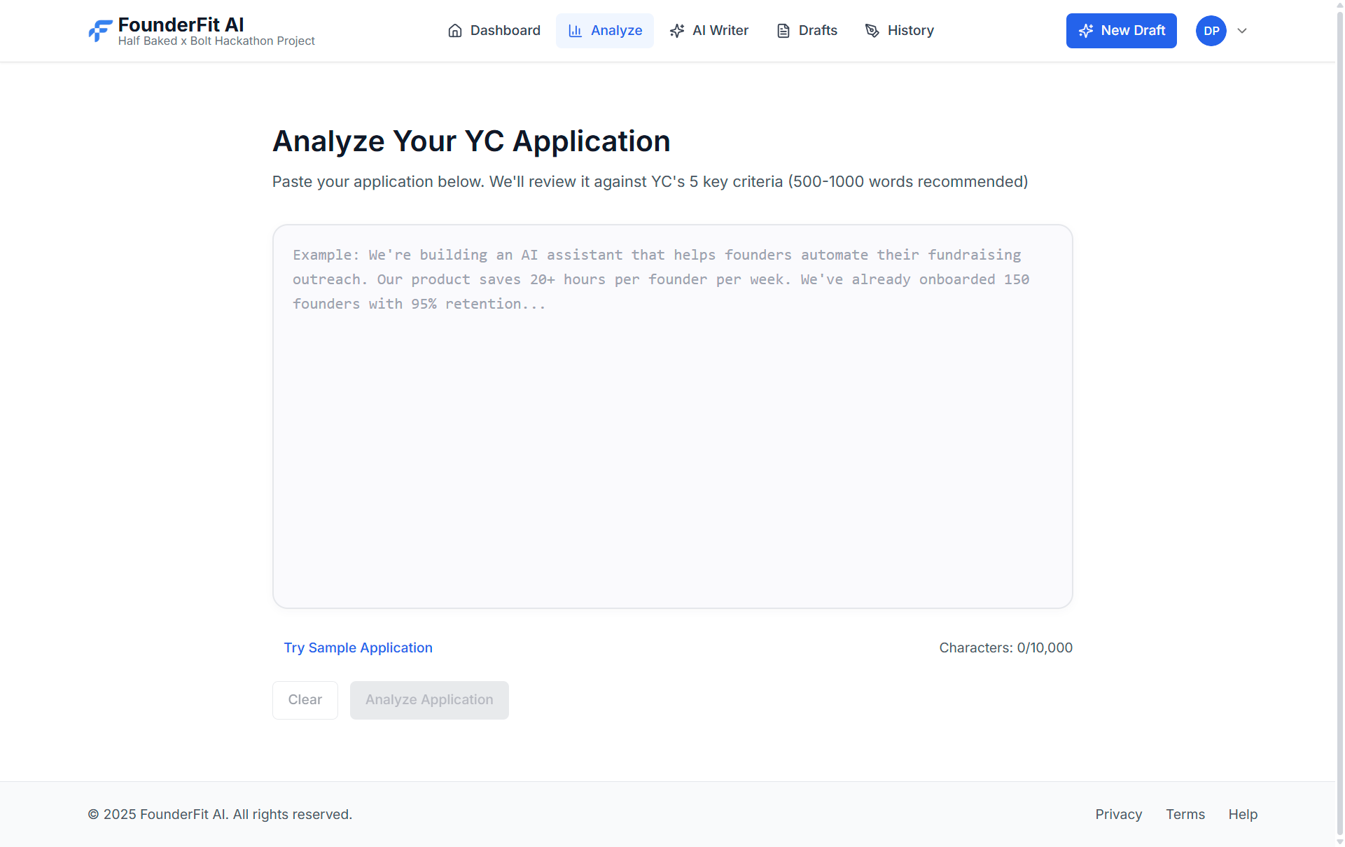 FounderFit AI gallery image