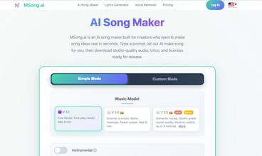MSong.ai β The Free AI Song Maker gallery image