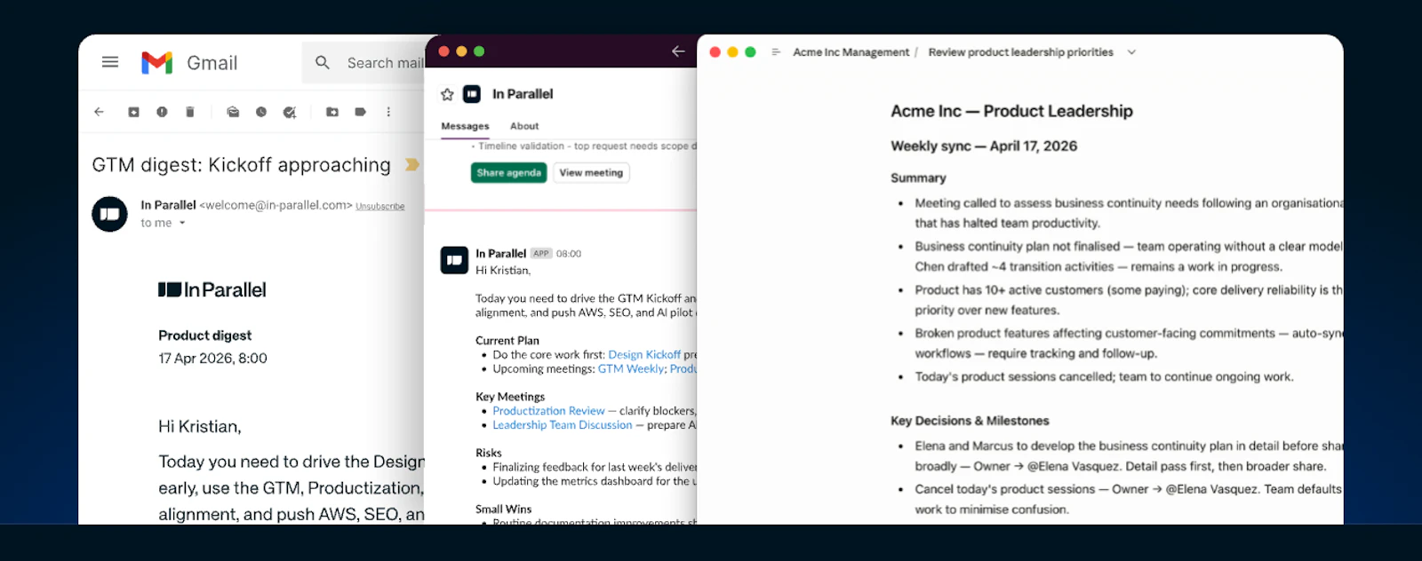 In Parallel screenshot 3
