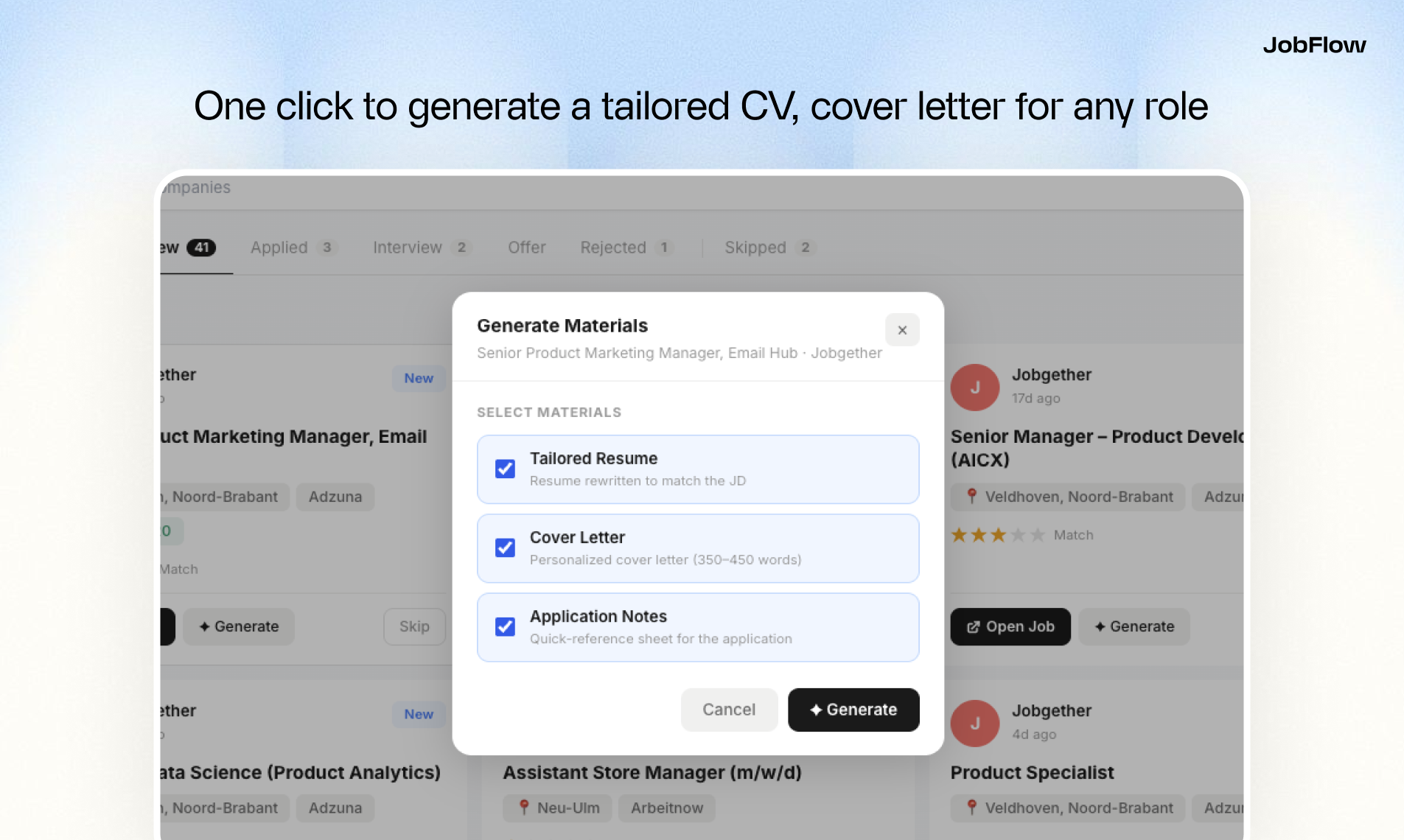 JobFlow gallery image