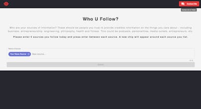 Who U Follow? gallery image