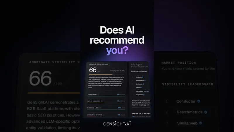 GenSight.AI screenshot 1 (video preview)