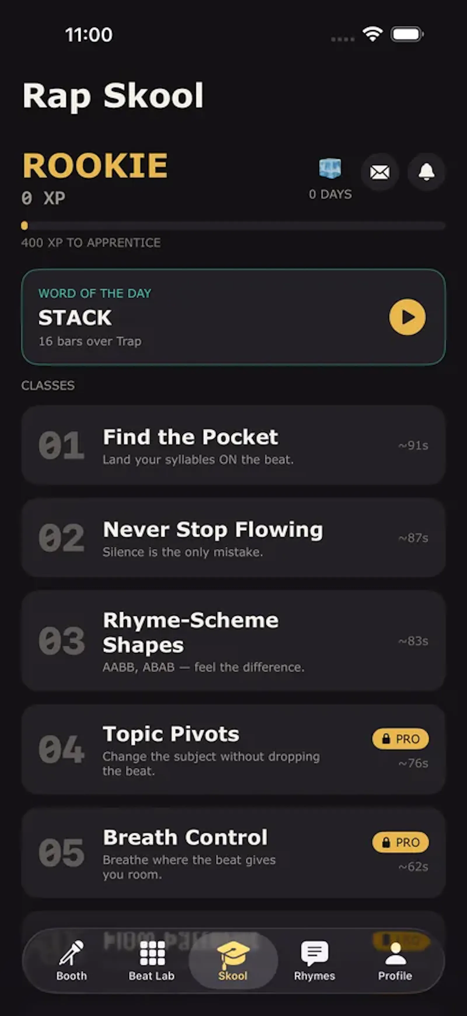 Rap Skool — Learn to Freestyle screenshot 5