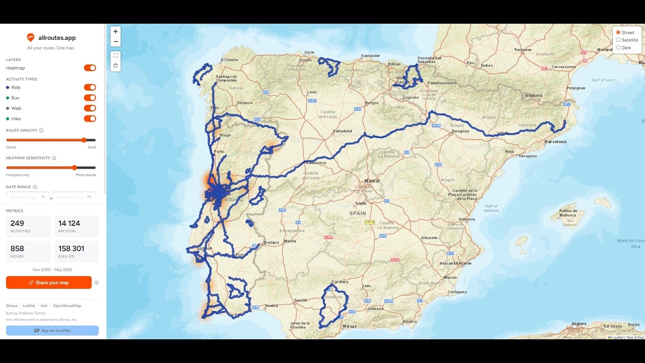 allroutes.app gallery image