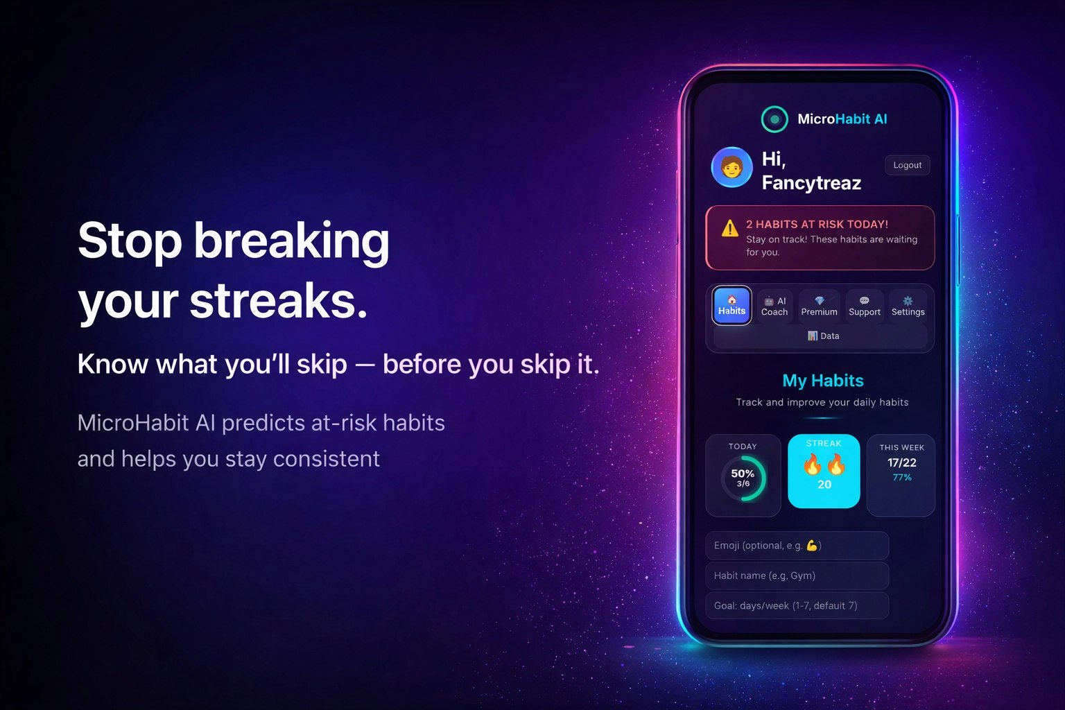 MicroHabit AI  gallery image