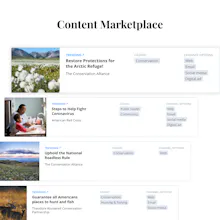 Social Action Widget by Conserve With Us gallery image
