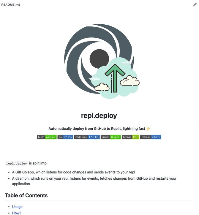repl.deploy gallery image