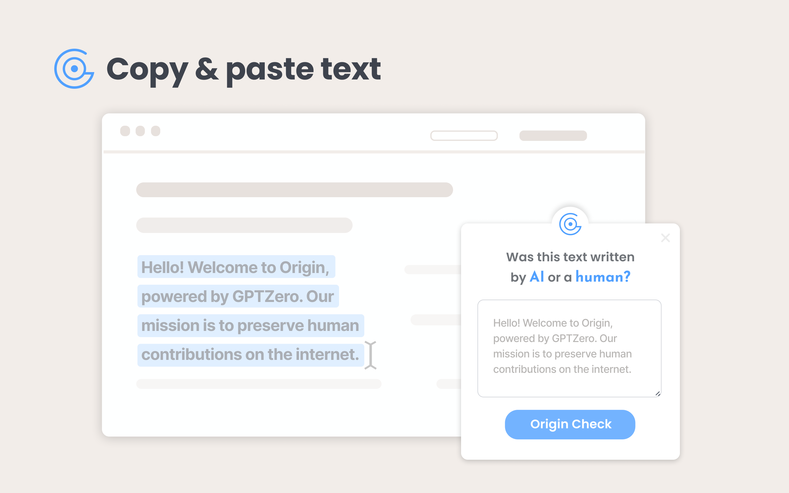 Origin By GPTZero gallery image
