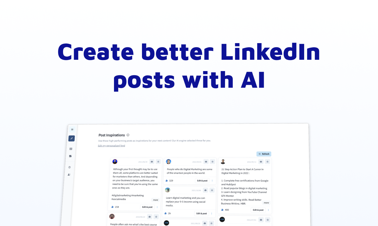 Taplio - Инструмент «Все в одном» для развития вашего личного бренда в LinkedIn медиа 2