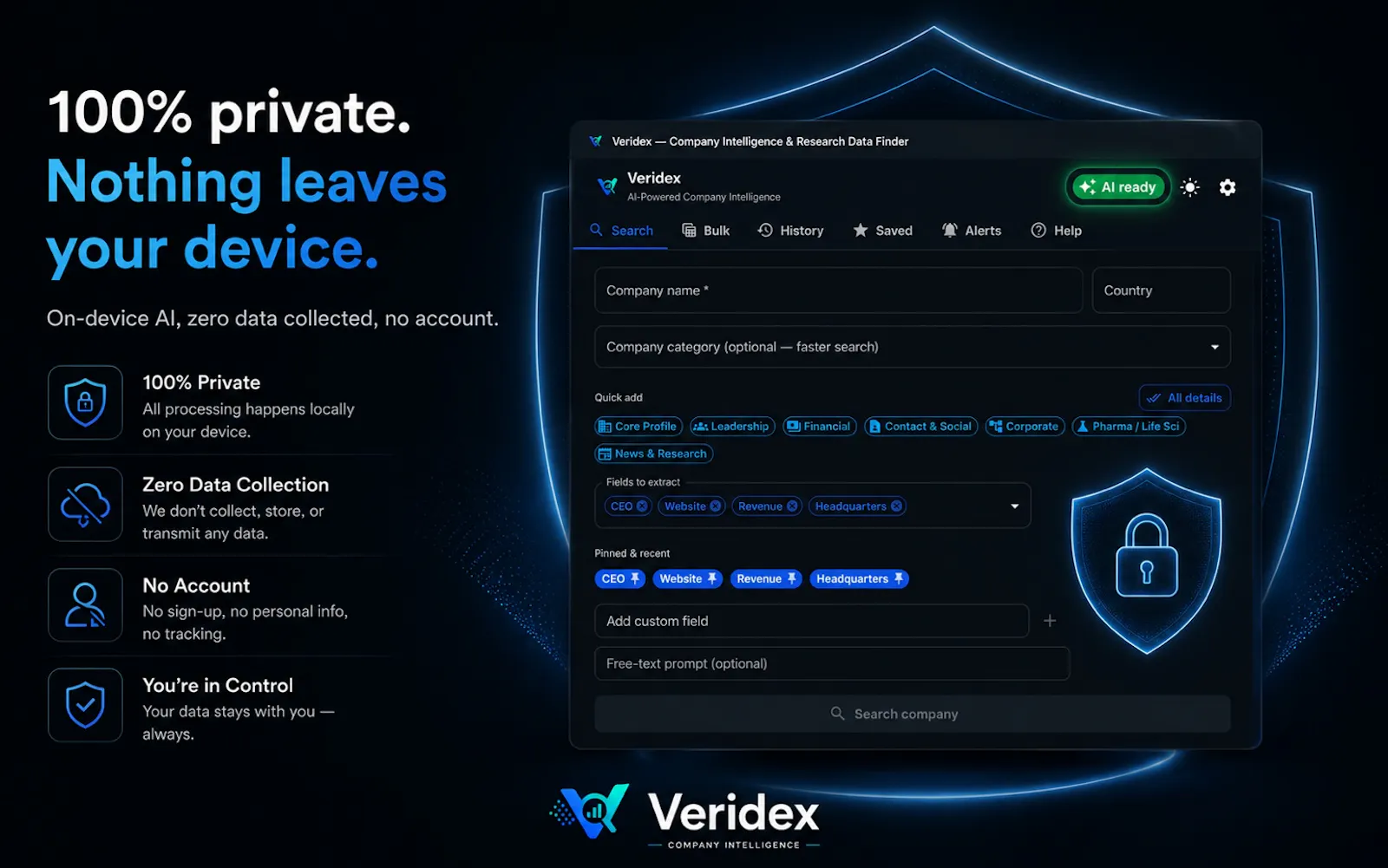 Veridex screenshot 5