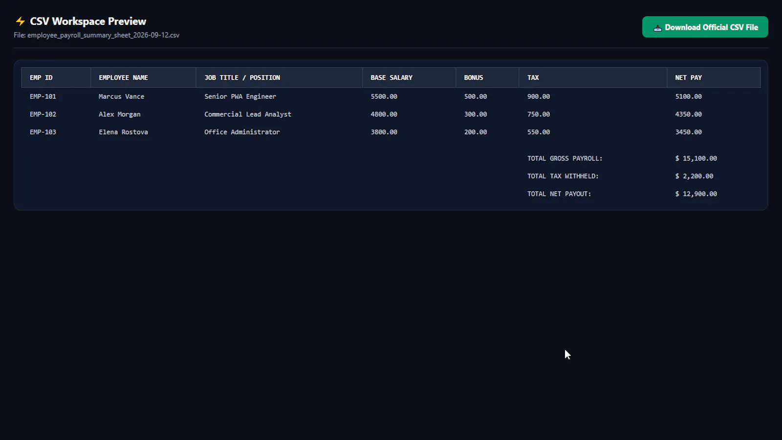 Data Entry Doc Assistant screenshot 1