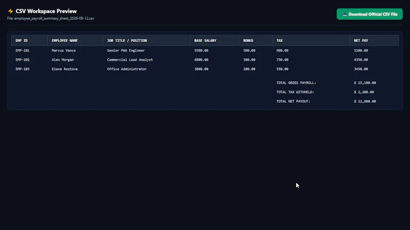 Data Entry Doc Assistant screenshot 1