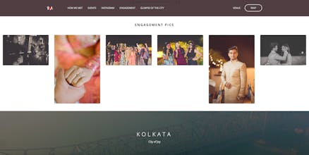 Wedding Website gallery image