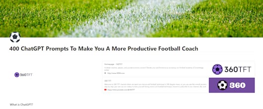 400+ ChatGPT-4 questions for Football gallery image