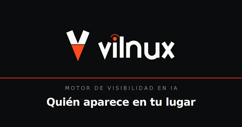 vilnux · Motor de visibilidad en IA screenshot 1