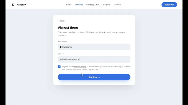 Kenstify screenshot 1 (video preview)