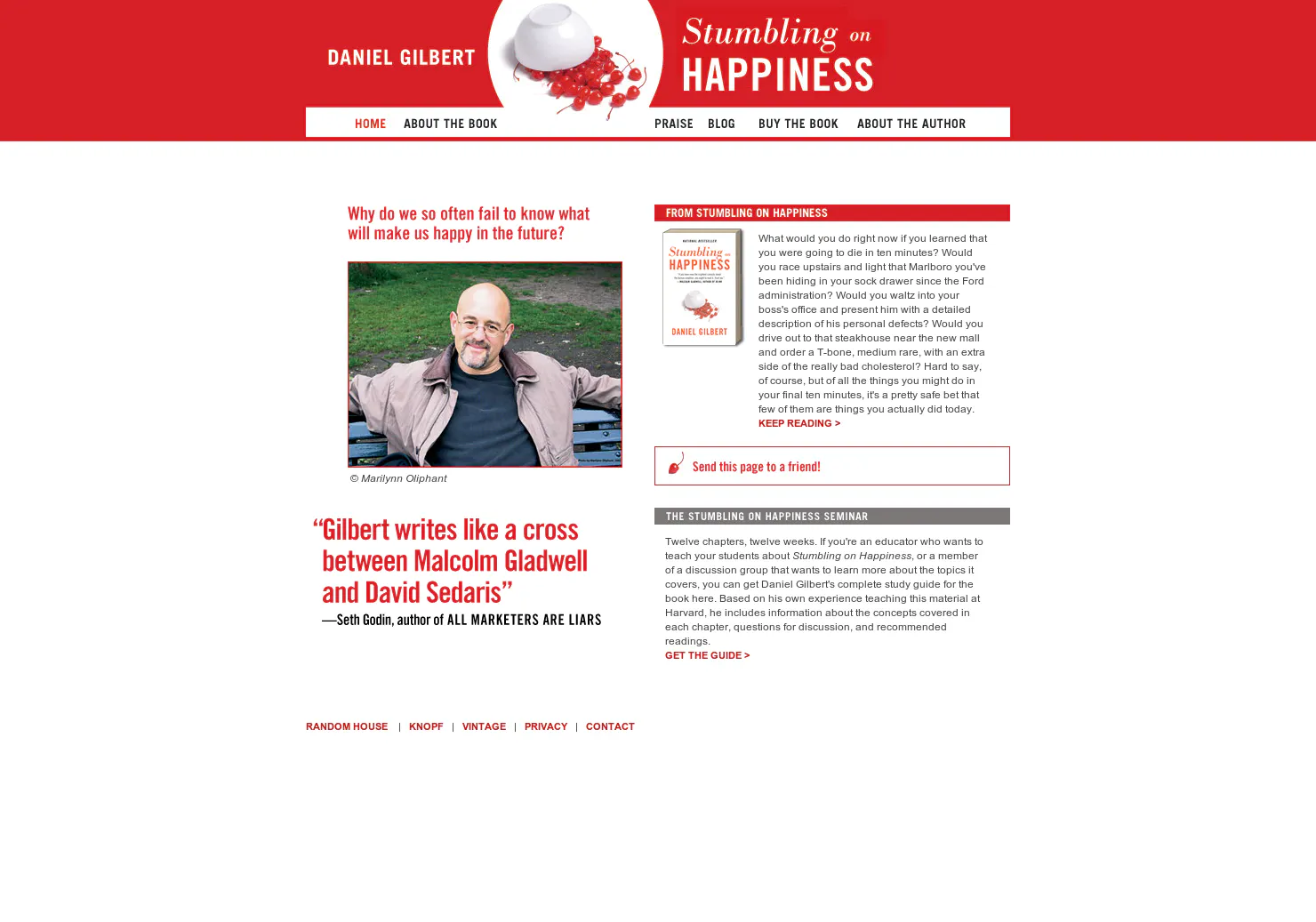 Stumbling on Happiness
