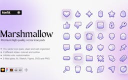 Marshmallow Icon Kit media 1