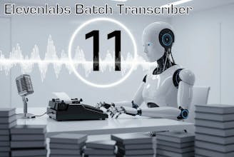ElevenLabs Batch Transcriber gallery image