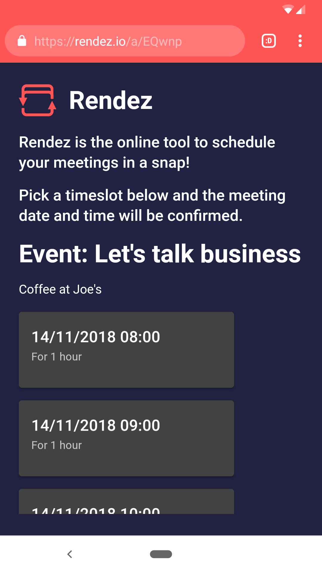 Rendez gallery image