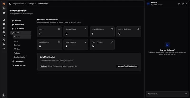NomaCMS screenshot 12