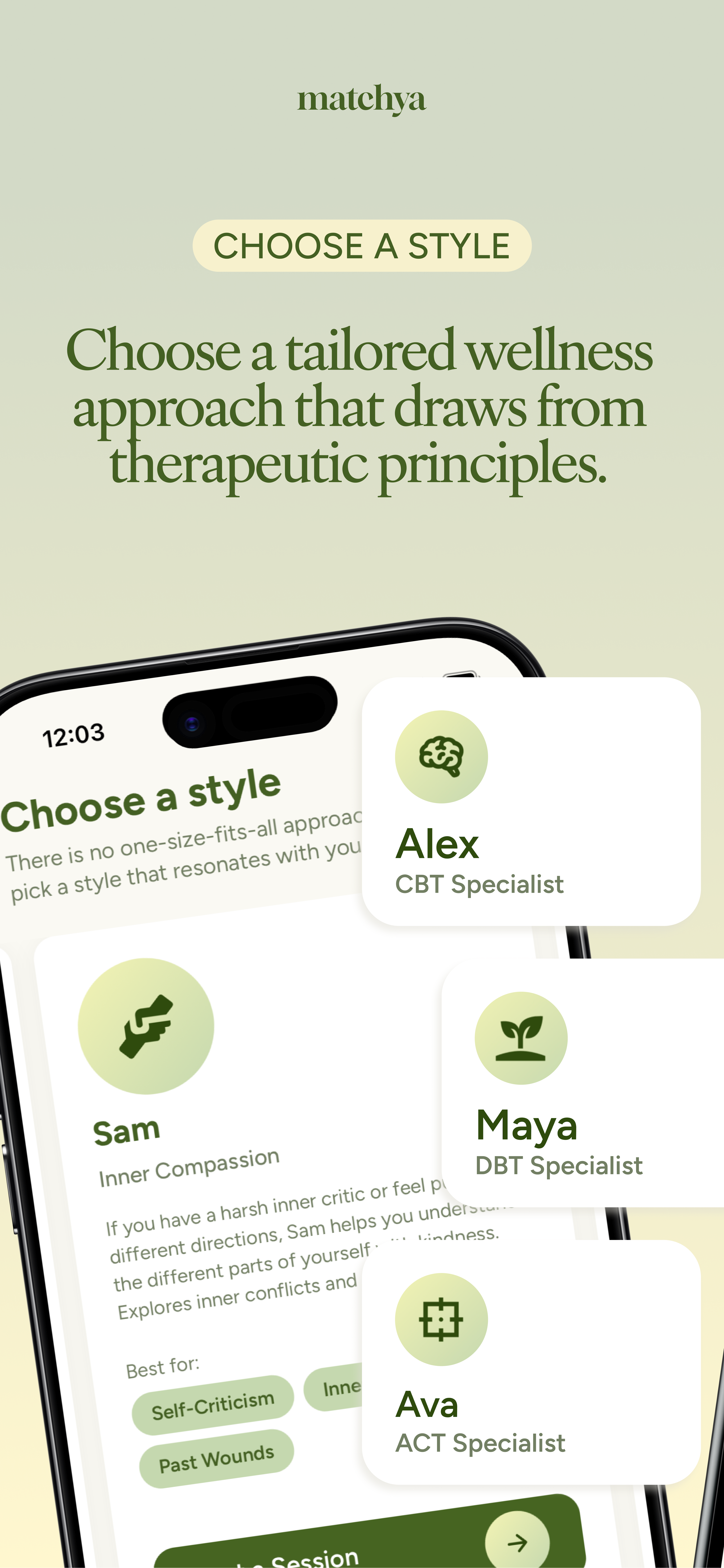 Matchya: AI Wellness Companion gallery image