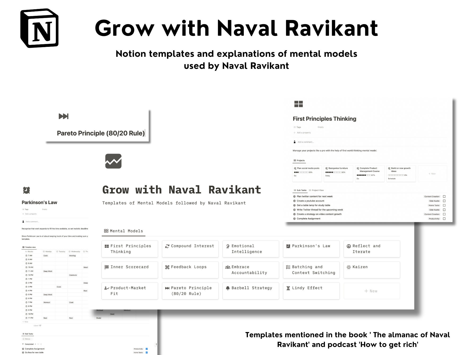 startuptile Grow with Naval Ravikant-Notion templates for mental models by Naval Ravikant