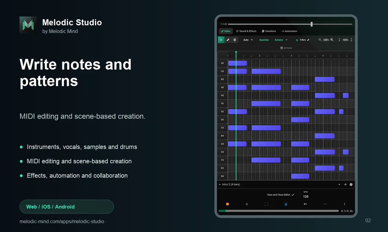 Melodic Studio gallery image