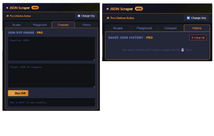 JSON Scraper & Playground 截图 2