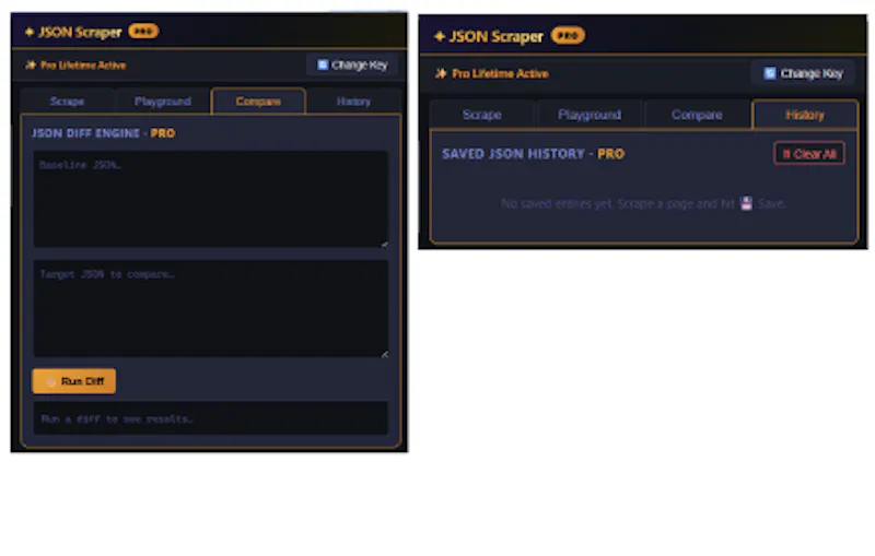 JSON Scraper & Playground screenshot 2